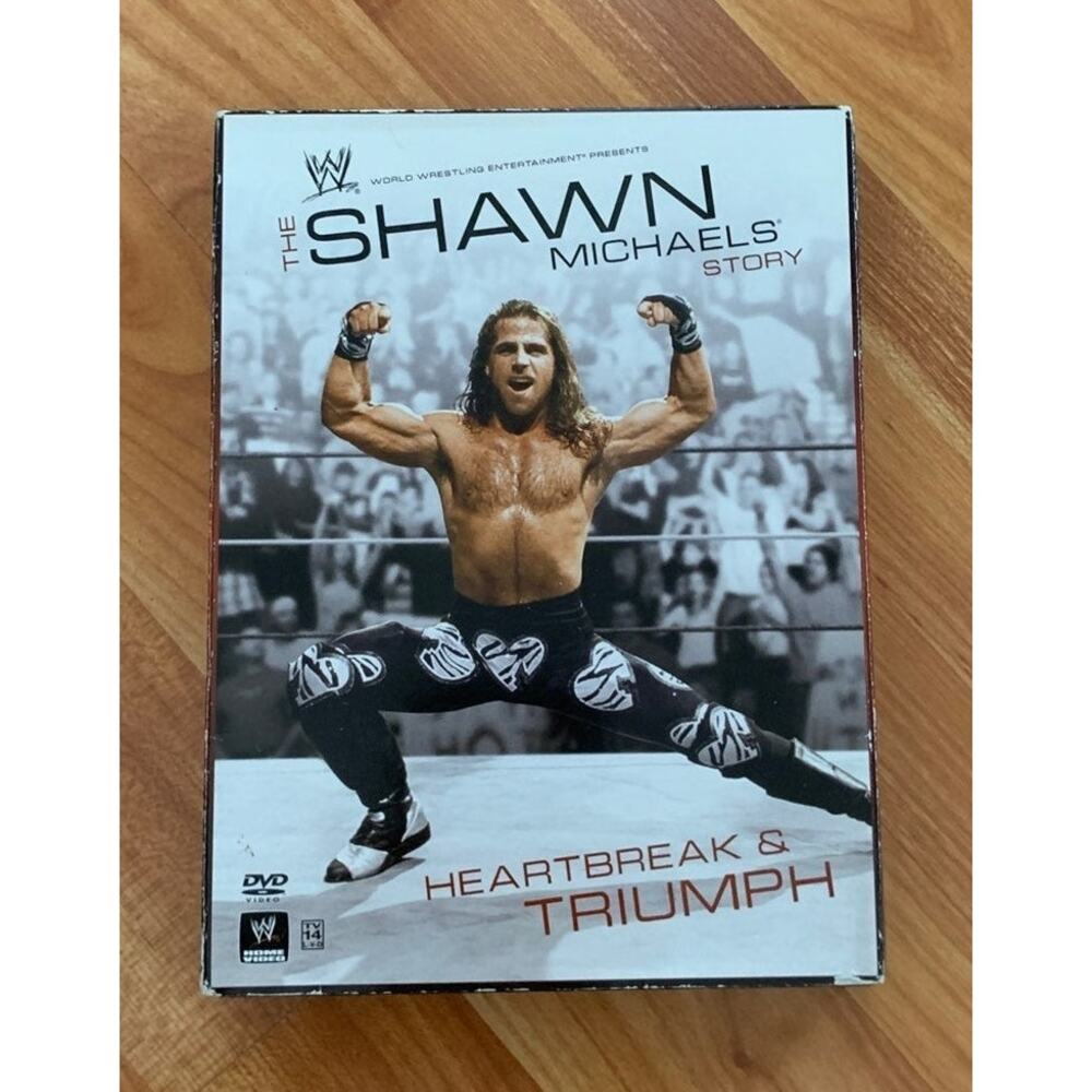 W The Shawn Michaels Story dvd set